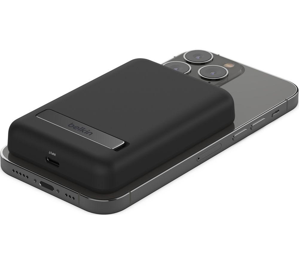 BELKIN BoostCharge Magnetic BPD004btBK Portable Wireless Power Bank - Black