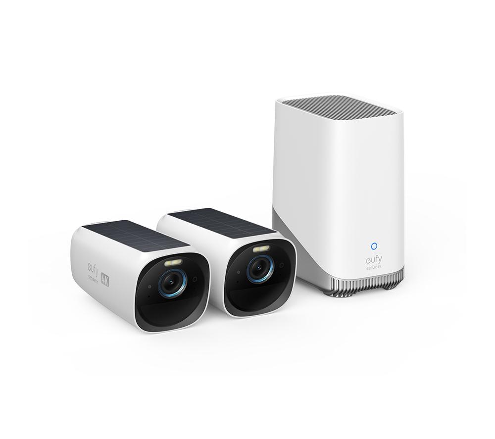EUFY S330 eufyCam 3 4K Ultra HD WiFi Security Camera Kit - 16 GB, 2 Cameras