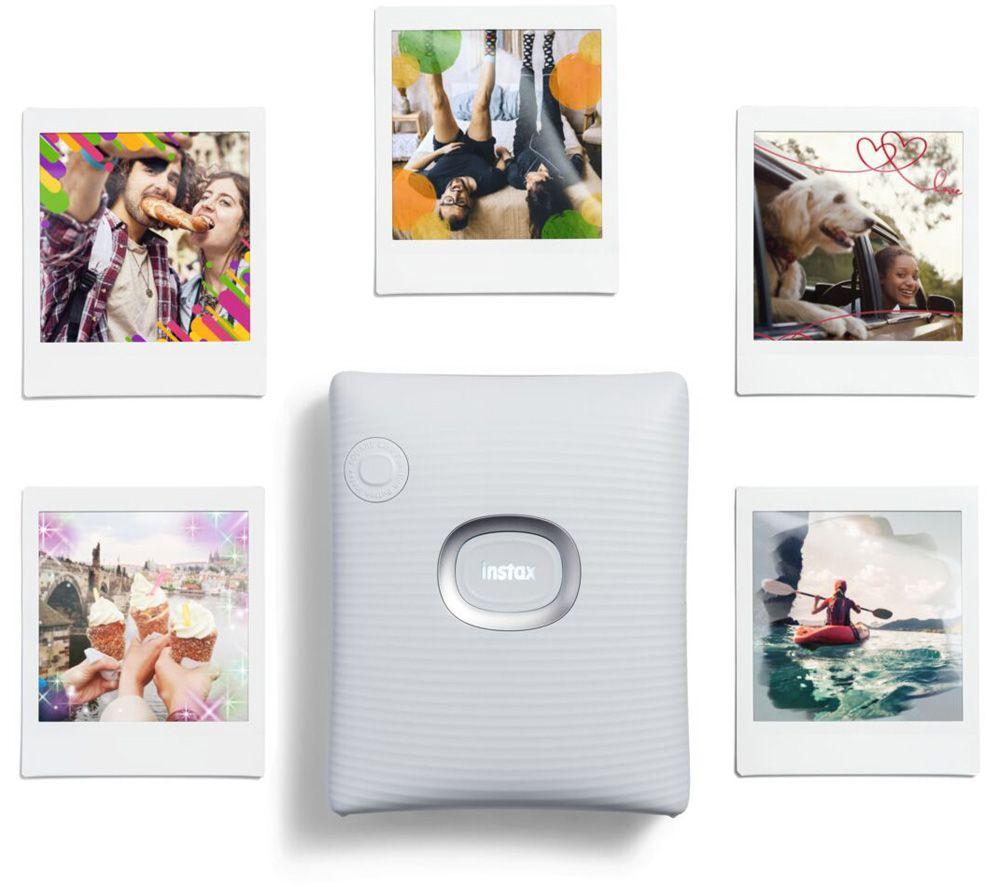 INSTAX Square Link Wireless Photo Printer - Ash White