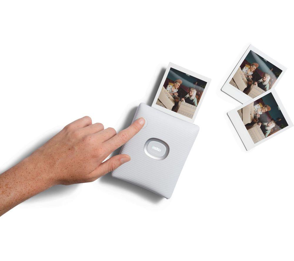 INSTAX Square Link Wireless Photo Printer - Ash White
