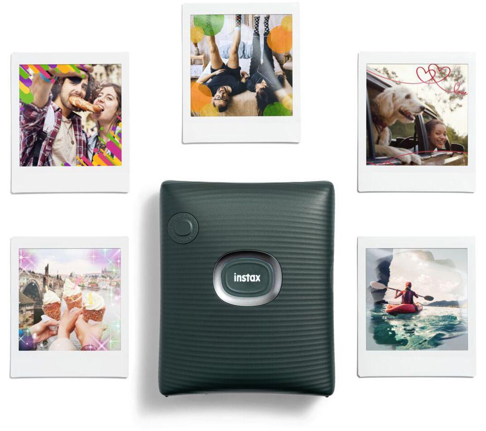 INSTAX Square Link Wireless Photo Printer - Midnight Green