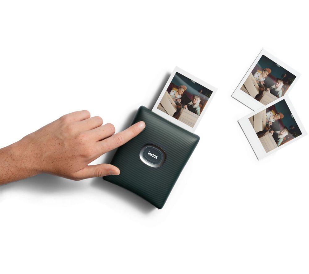 INSTAX Square Link Wireless Photo Printer - Midnight Green