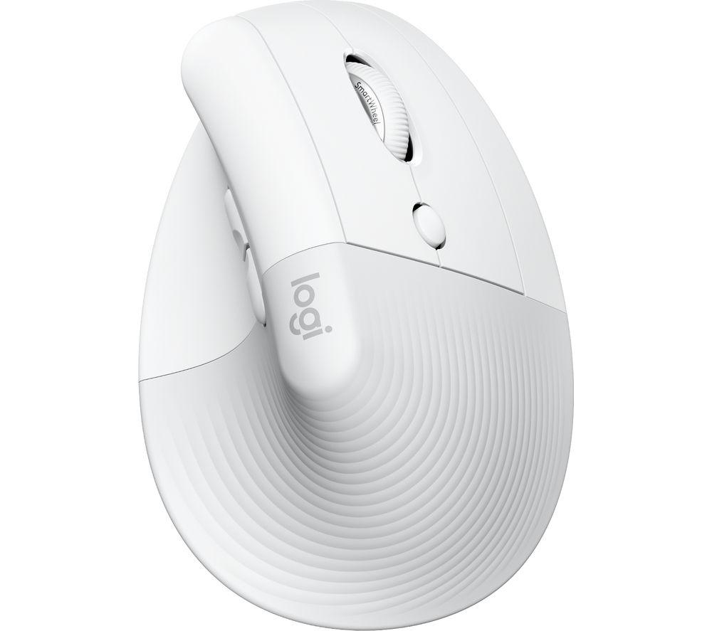 LOGITECH Lift Vertical For Mac Wireless Optical Ergonomic Mouse - Space Grey