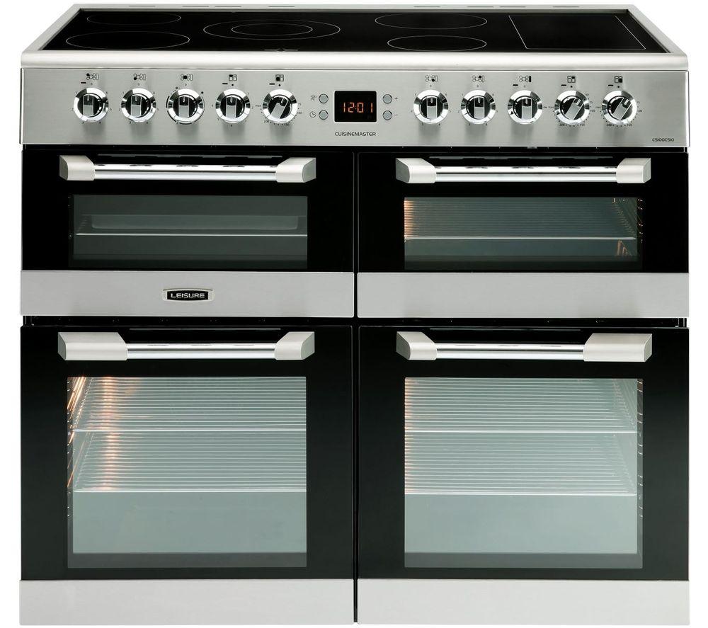 LEISURE Cuisinemaster CS100C510X 100 cm Electric Ceramic Range Cooker - Stainless Steel