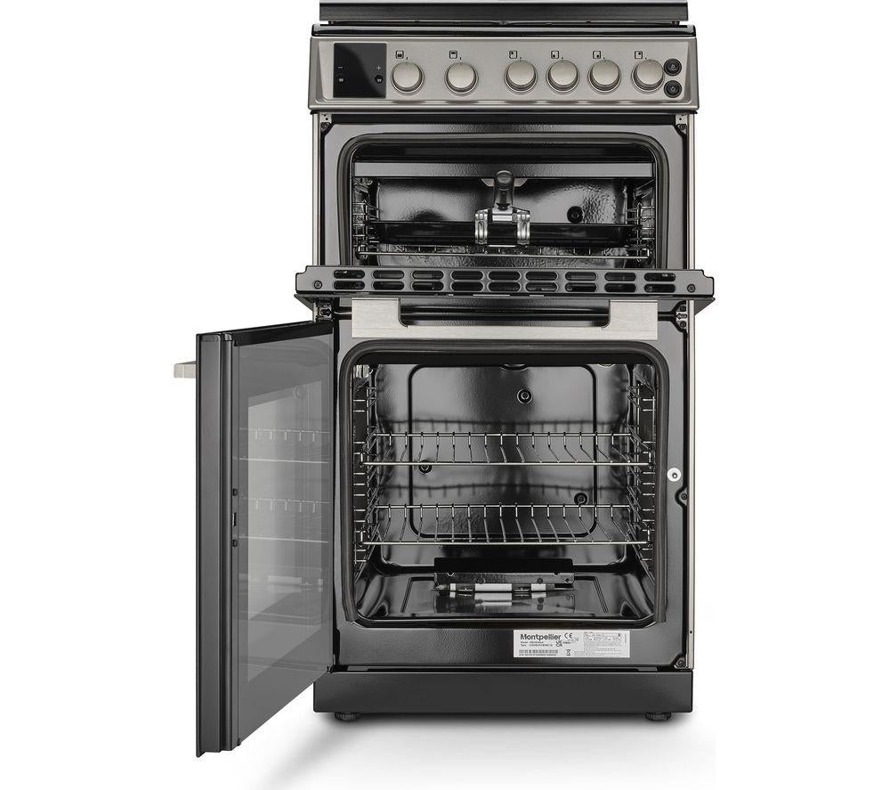MONTPELLIER MDOG50LS Cocina de gas de 50 cm - Plata