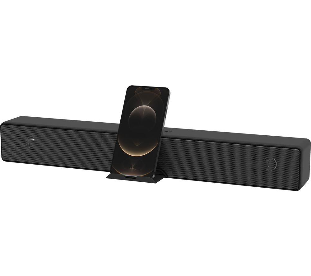 GROOV-E GV-SB01-BK 2.0 Portable Bluetooth Sound Bar - Black