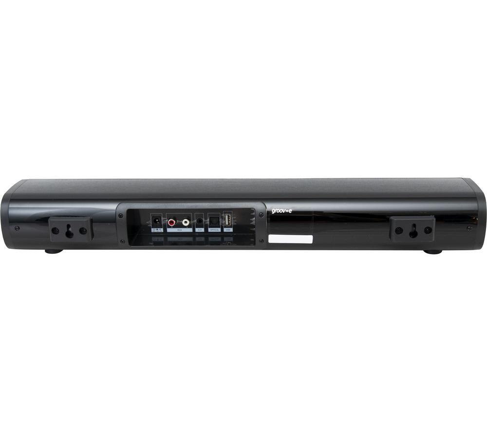 GROOV-E GV-SB03-BK 2.0 Portable Bluetooth Sound Bar - Black