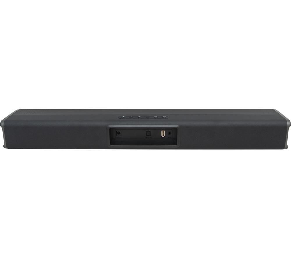 GROOV-E GV-SB04-BK Barra de Sonido Portátil Bluetooth Todo en Uno 2.2 - Negro