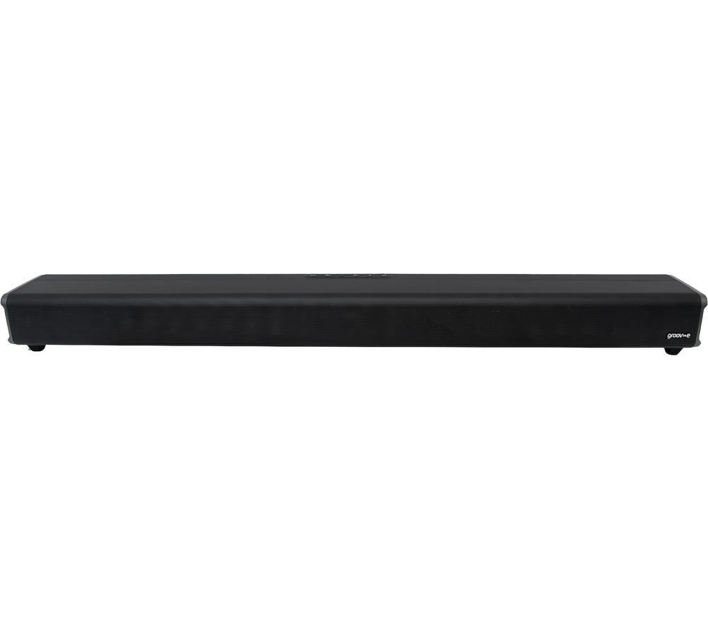GROOV-E GV-SB05-BK 2.1 Portable Bluetooth All-in-One Sound Bar - Black