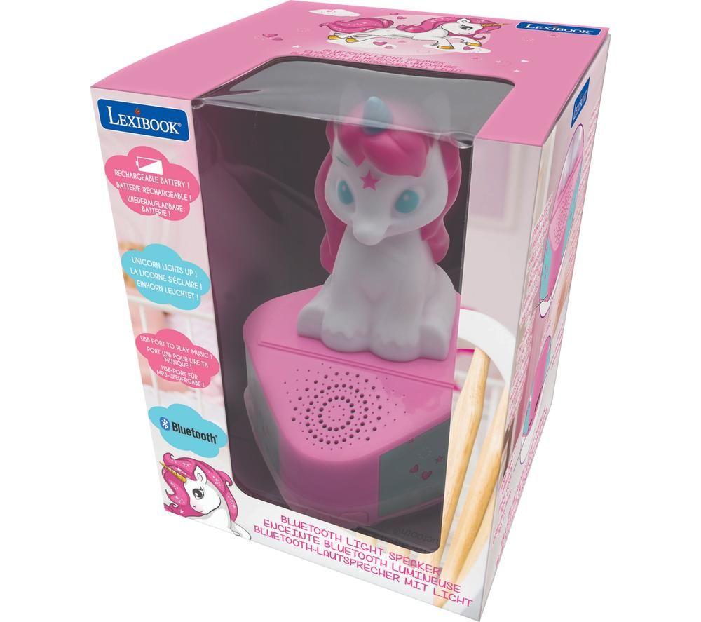 LEXIBOOK BTD80UNI Portable Bluetooth Speaker - Unicorn