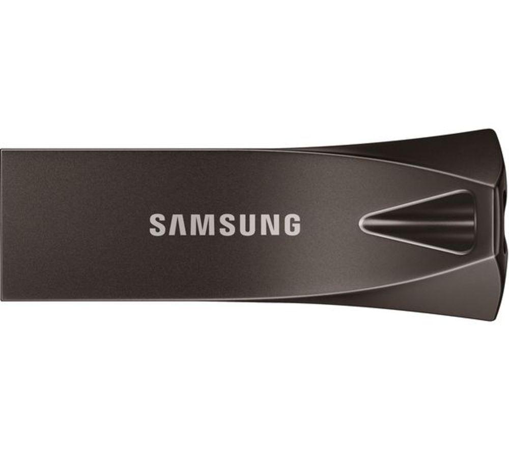 SAMSUNG Bar Plus USB 3.1 Memory Stick - 64 GB, Titan Grey