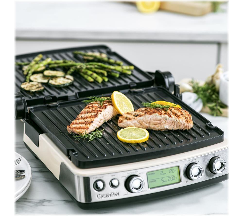 GREENPAN CC006583-001 Contact Grill - Cream