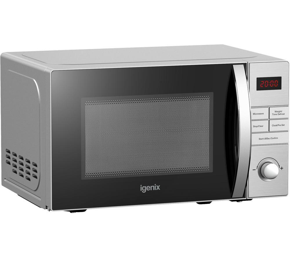 IGENIX IGM0821SS Solo Microwave - Stainless Steel