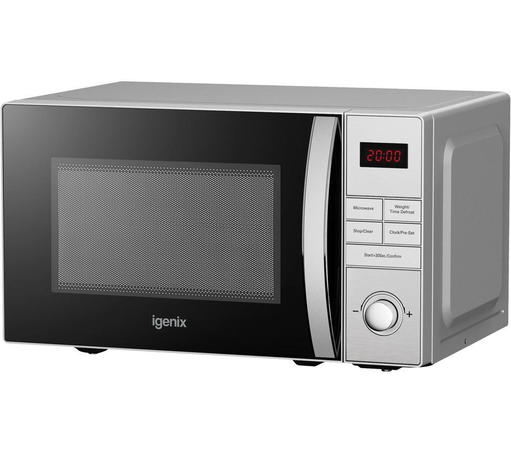 IGENIX IGM0821SS Solo Microwave - Stainless Steel