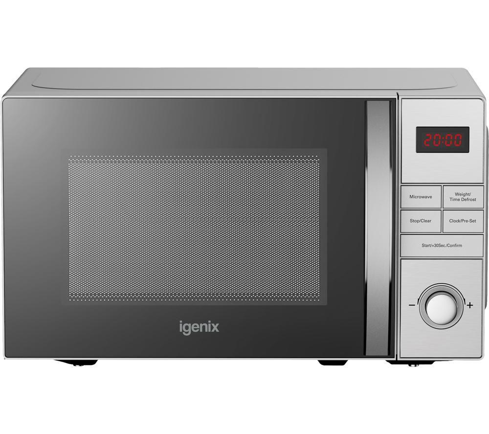IGENIX IGM0821SS Solo Microwave - Stainless Steel