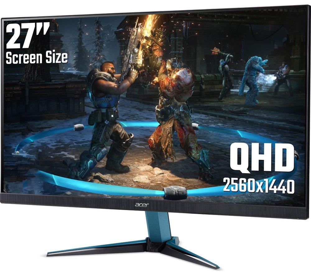 ACER Nitro VG271UM3 Quad HD 27" IPS LCD Gaming Monitor - Black