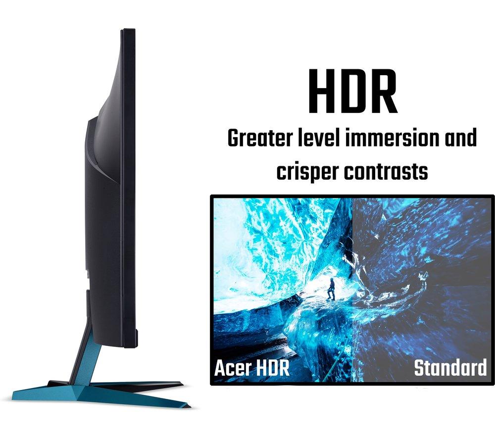 ACER Nitro VG271UM3 Quad HD 27" IPS LCD Gaming Monitor - Black