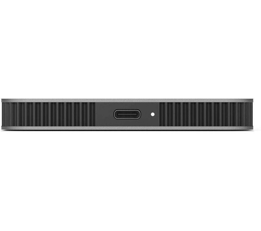 LACIE Mobile Drive V2 Portable Hard Drive - 2 TB, Silver
