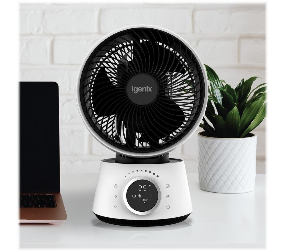 IGENIX IGFD4009W Portable Turbo Fan - White