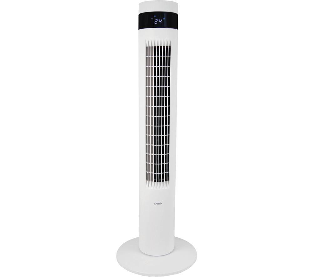 IGENIX IGFD6035W Portable Tower Fan - White