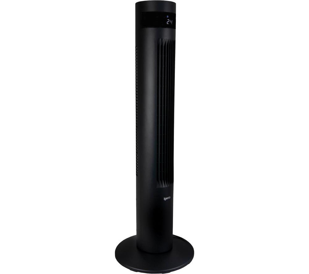 IGENIX IGFD6035B Tragbarer Turmventilator - Schwarz