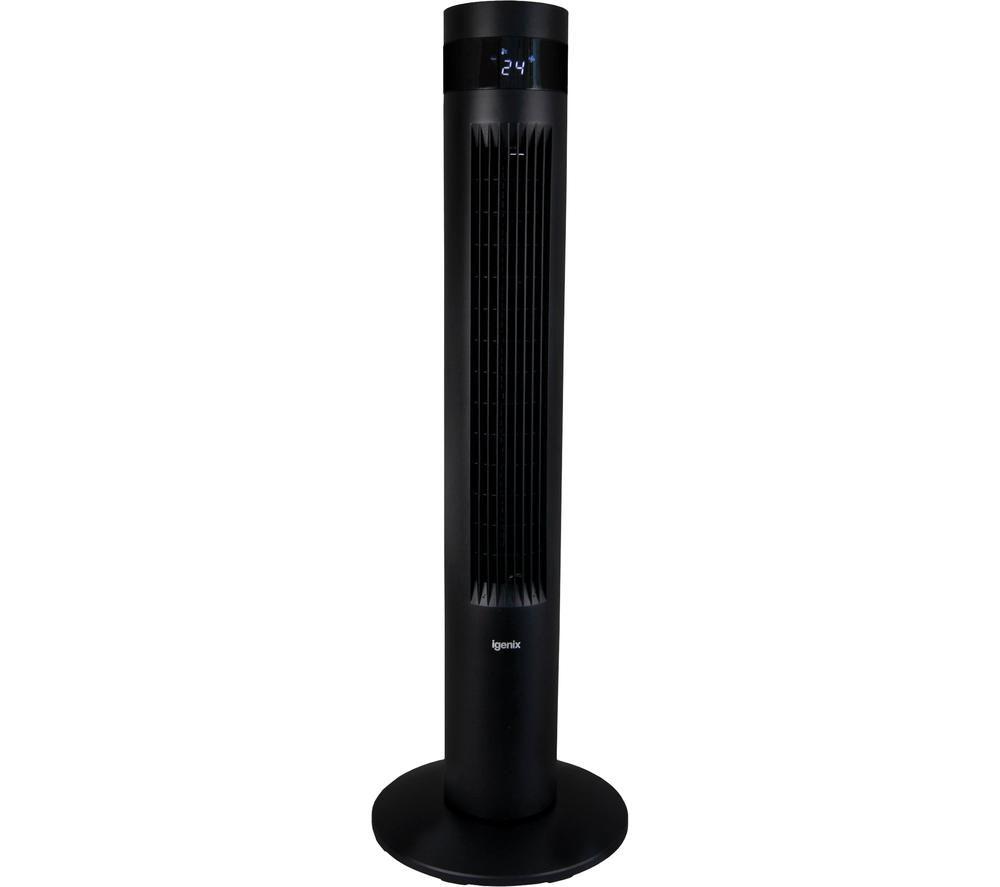 IGENIX IGFD6035B Portable Tower Fan - Black