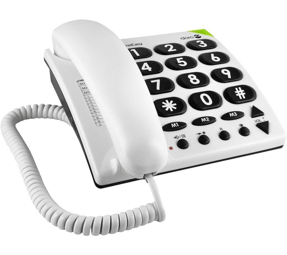 DORO PhoneEasy 311c Corded Phone - While