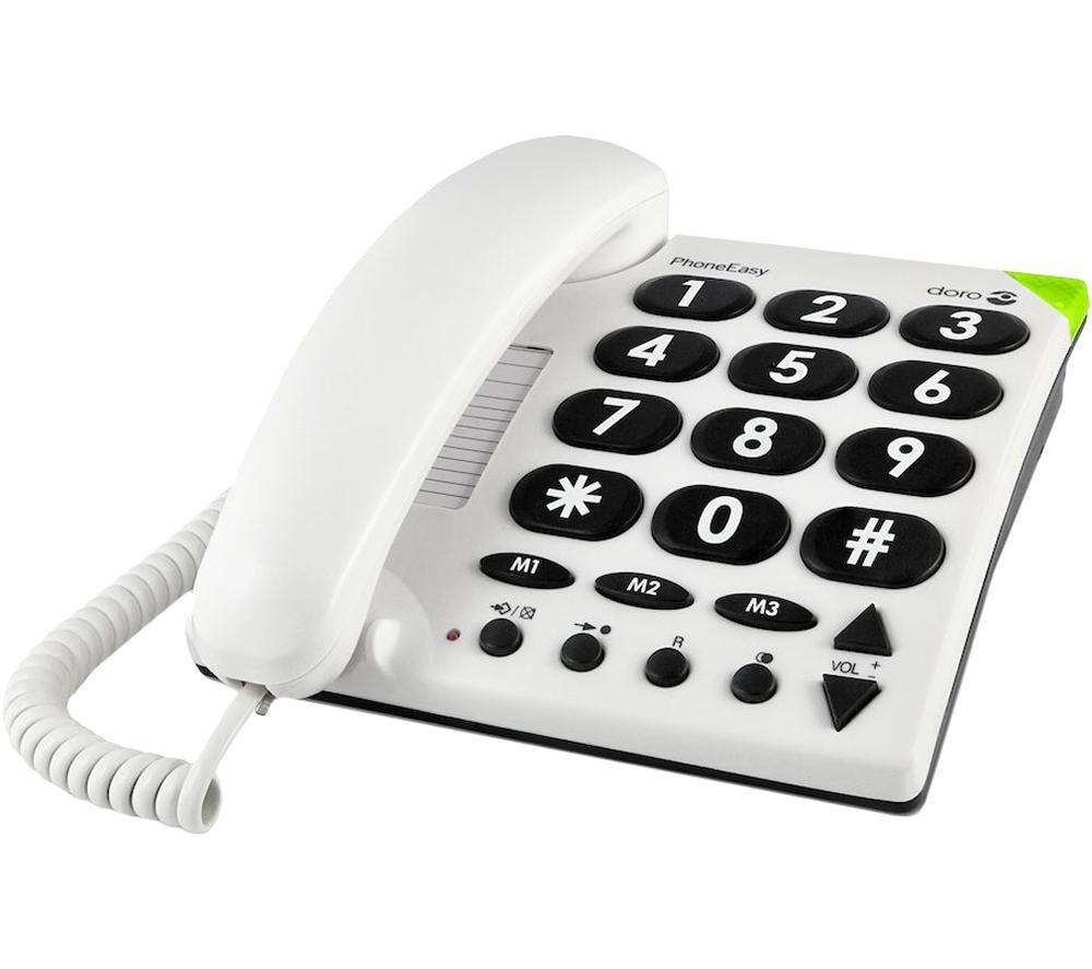 DORO PhoneEasy 311c Corded Phone - While