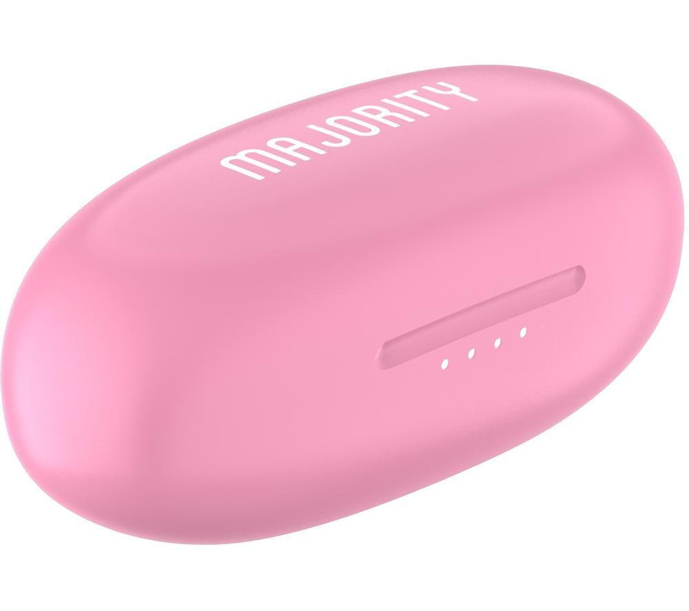MAJORITY Tru Bio Wireless Bluetooth Earbuds - Pink