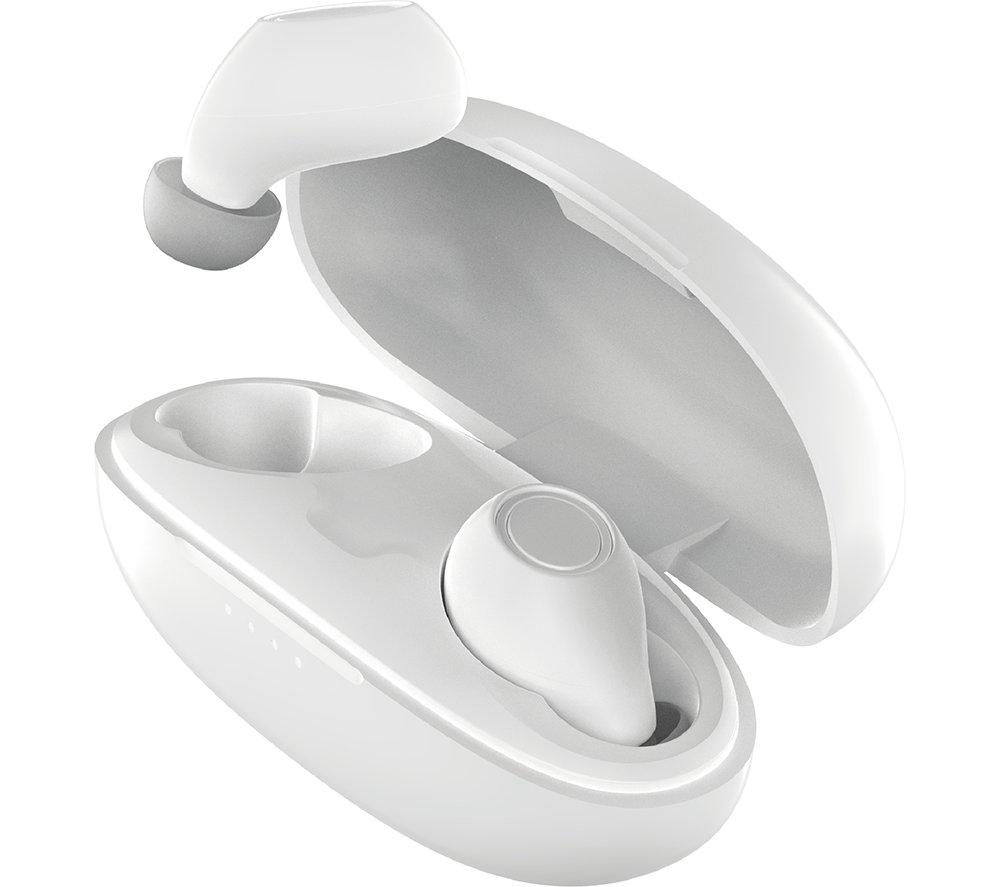 MAJORITY Tru Bio Wireless Bluetooth Earbuds - White