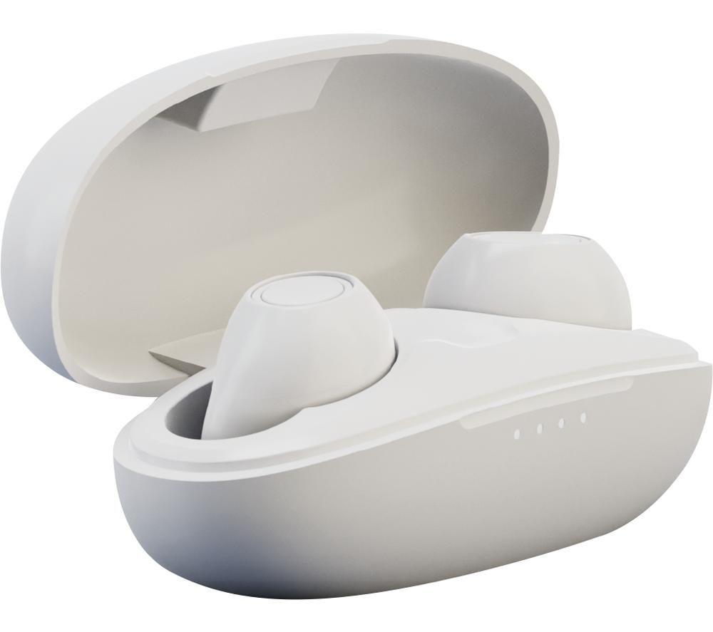 MAJORITY Tru Bio Wireless Bluetooth Earbuds - White