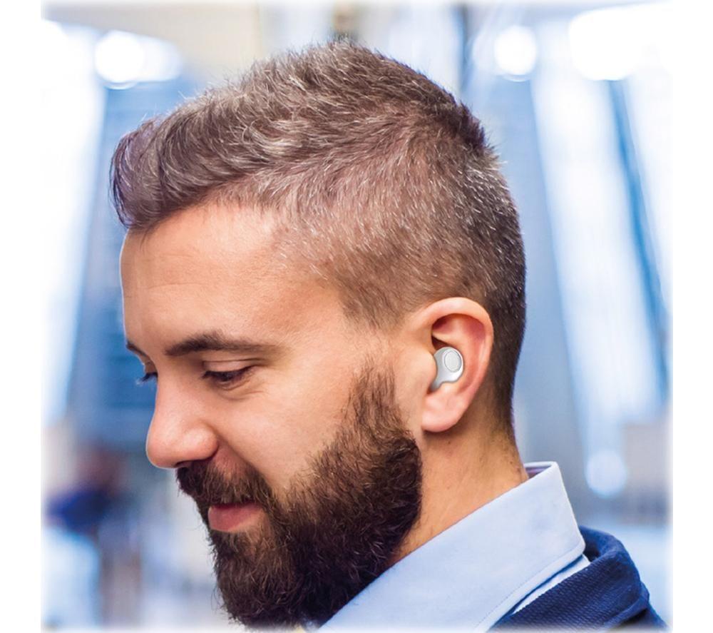 MAJORITY Tru Bio Wireless Bluetooth Earbuds - White