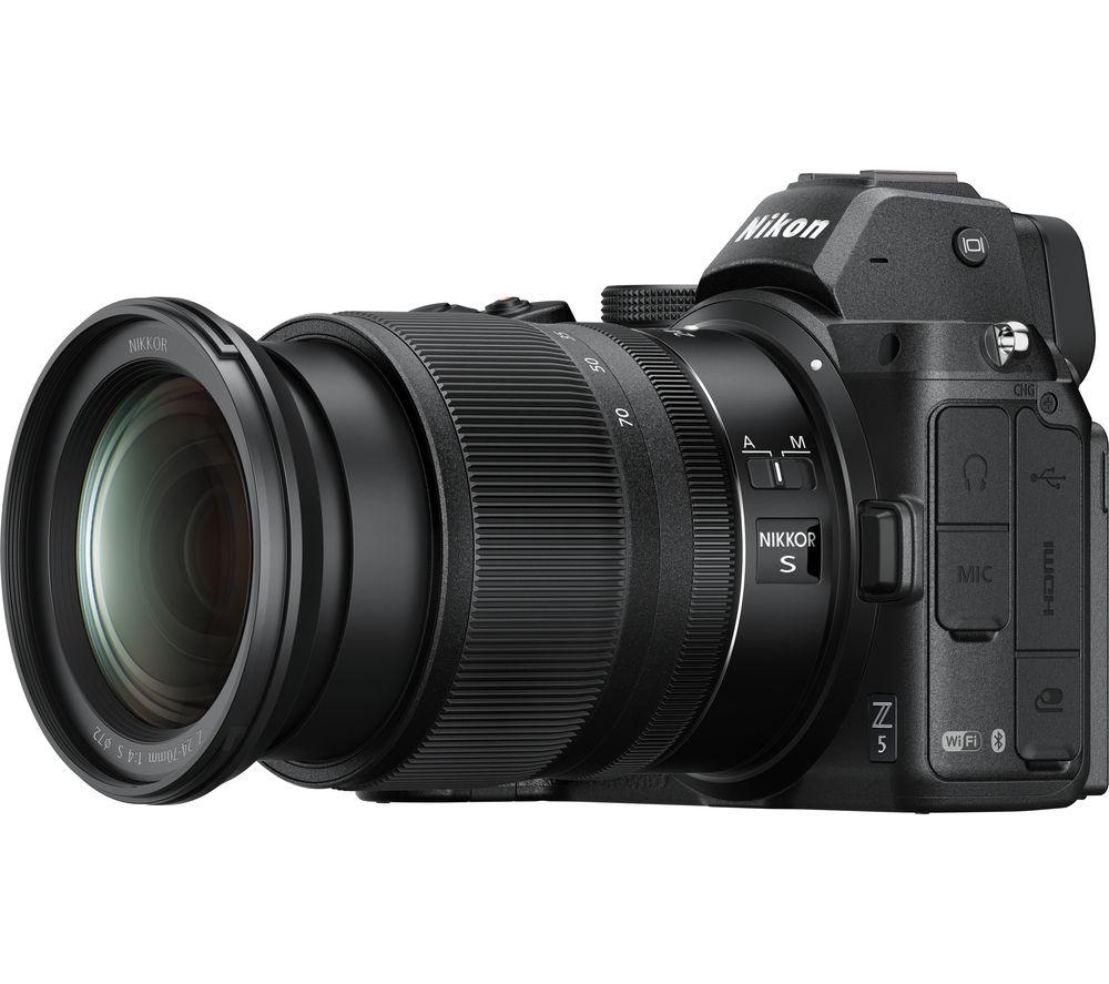 NIKON Z 5 Mirrorless Camera with NIKKOR Z 24-70 mm f/4 S Lens