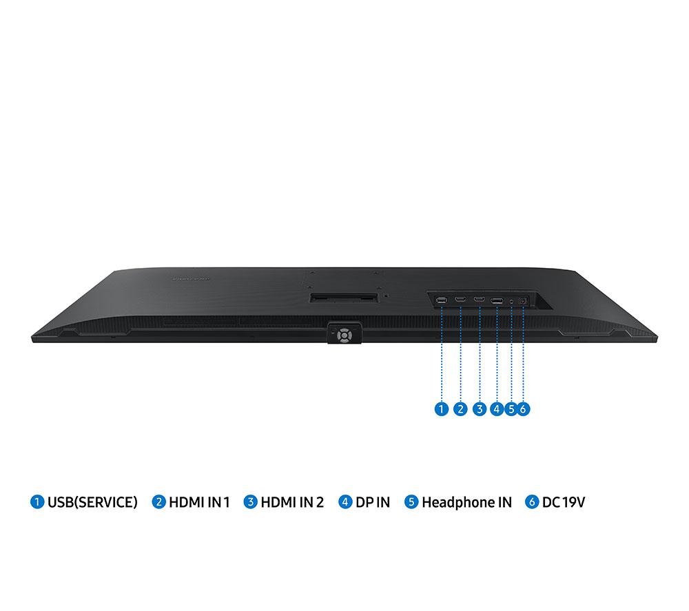 Monitor LED VA de 34" Samsung LS34C500GAUXXU Wide Quad HD - Negro