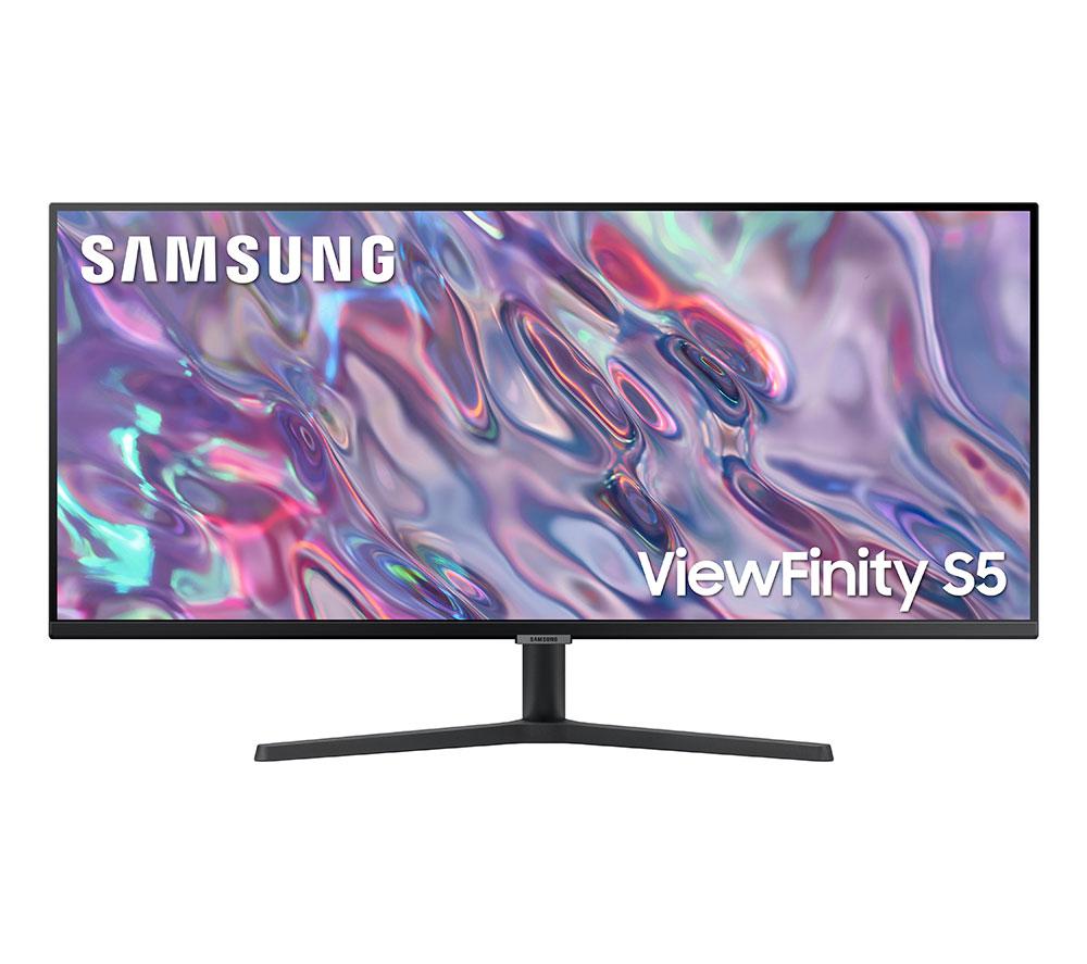 Monitor LED VA de 34" Samsung LS34C500GAUXXU Wide Quad HD - Negro