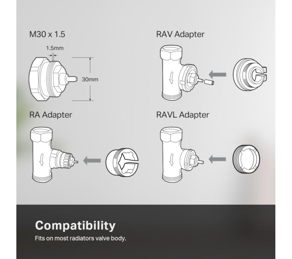 TP-LINK Kasa KE100 KIT Smart Radiator Valve & Wireless Hub