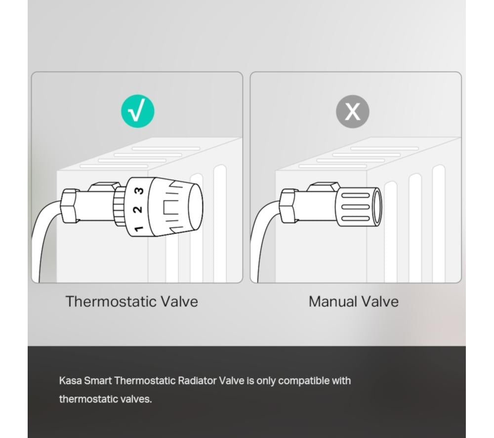 TP-LINK Kasa KE100 KIT Smart Radiator Valve & Wireless Hub