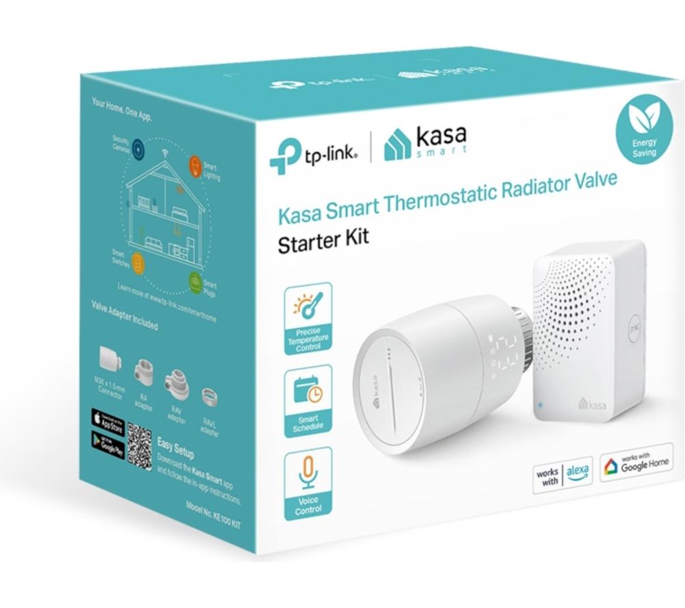 TP-LINK Kasa KE100 KIT Smart Radiator Valve & Wireless Hub
