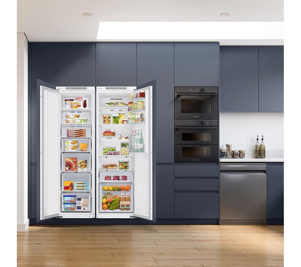 SAMSUNG SpaceMax BRD27600EWW/EU Integrierter hoher Kühlschrank – Schlepptürtechnik