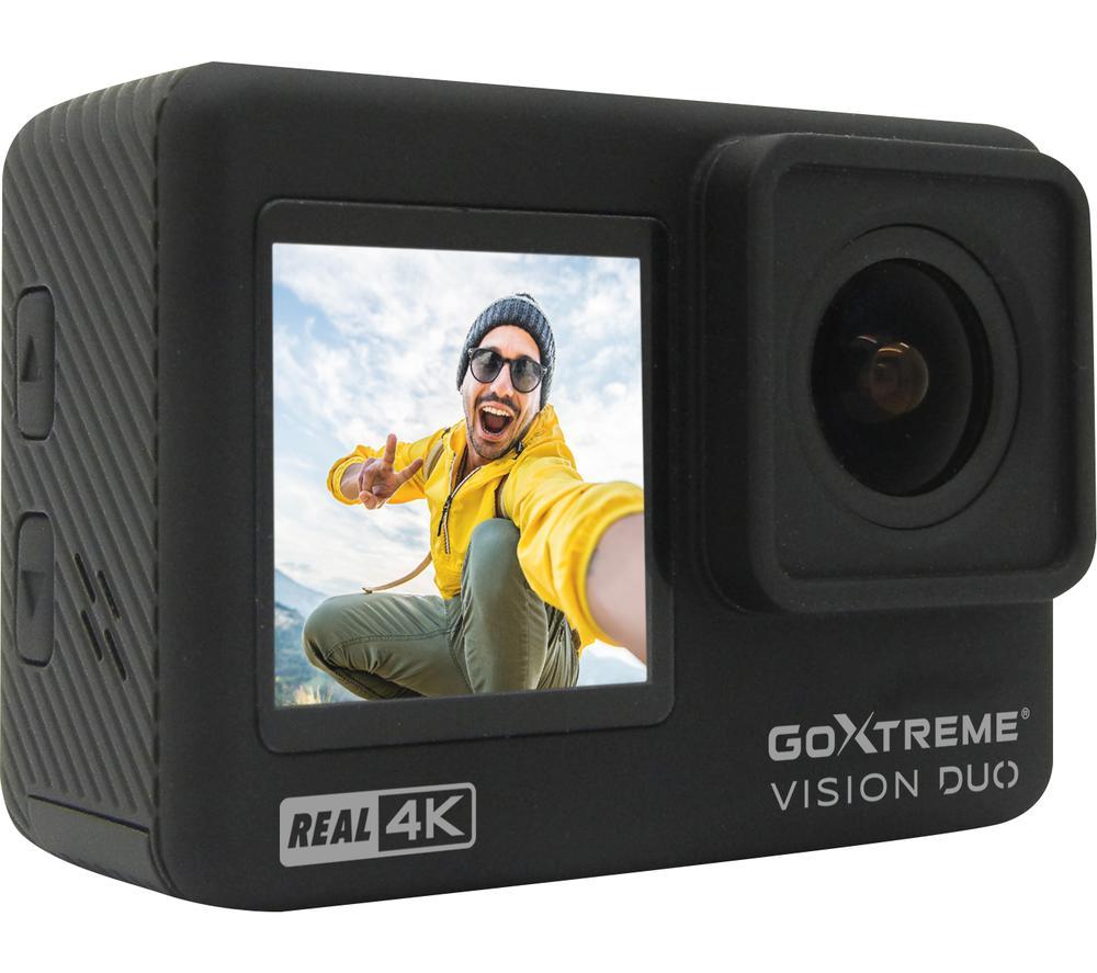EASYPIX GoXtreme Vision DUO 4K Ultra HD Action Camera - Black