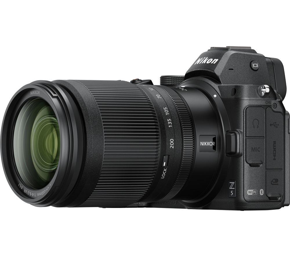 NIKON Z 5 Mirrorless Camera with NIKKOR Z 24-200 mm f/4-6.3 VR Lens