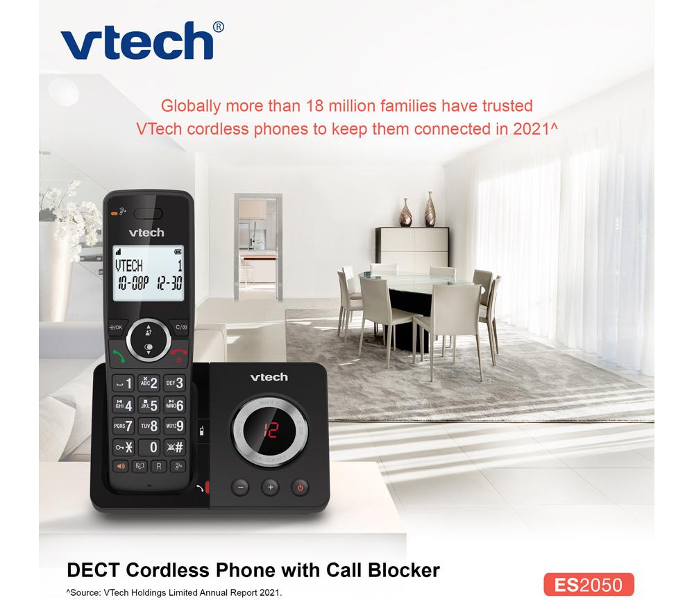 VTECH ES2050 Cordless Phone - Black