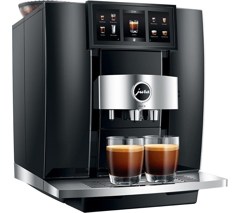 Cafetera inteligente JURA GIGA 10 de grano a taza - Diamond Black
