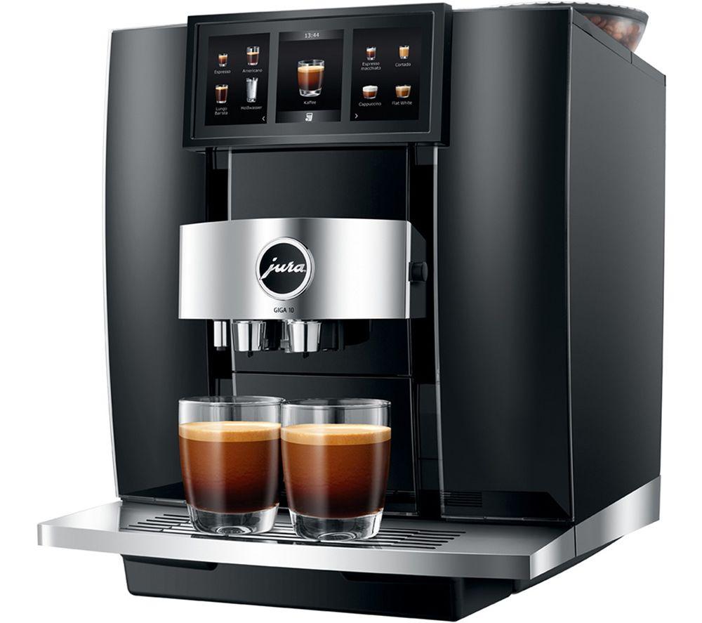 Cafetera inteligente JURA GIGA 10 de grano a taza - Diamond Black