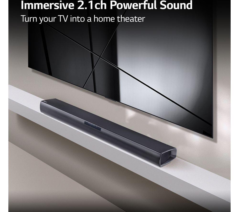LG SQC1 2.1 Wireless Compact Sound Bar