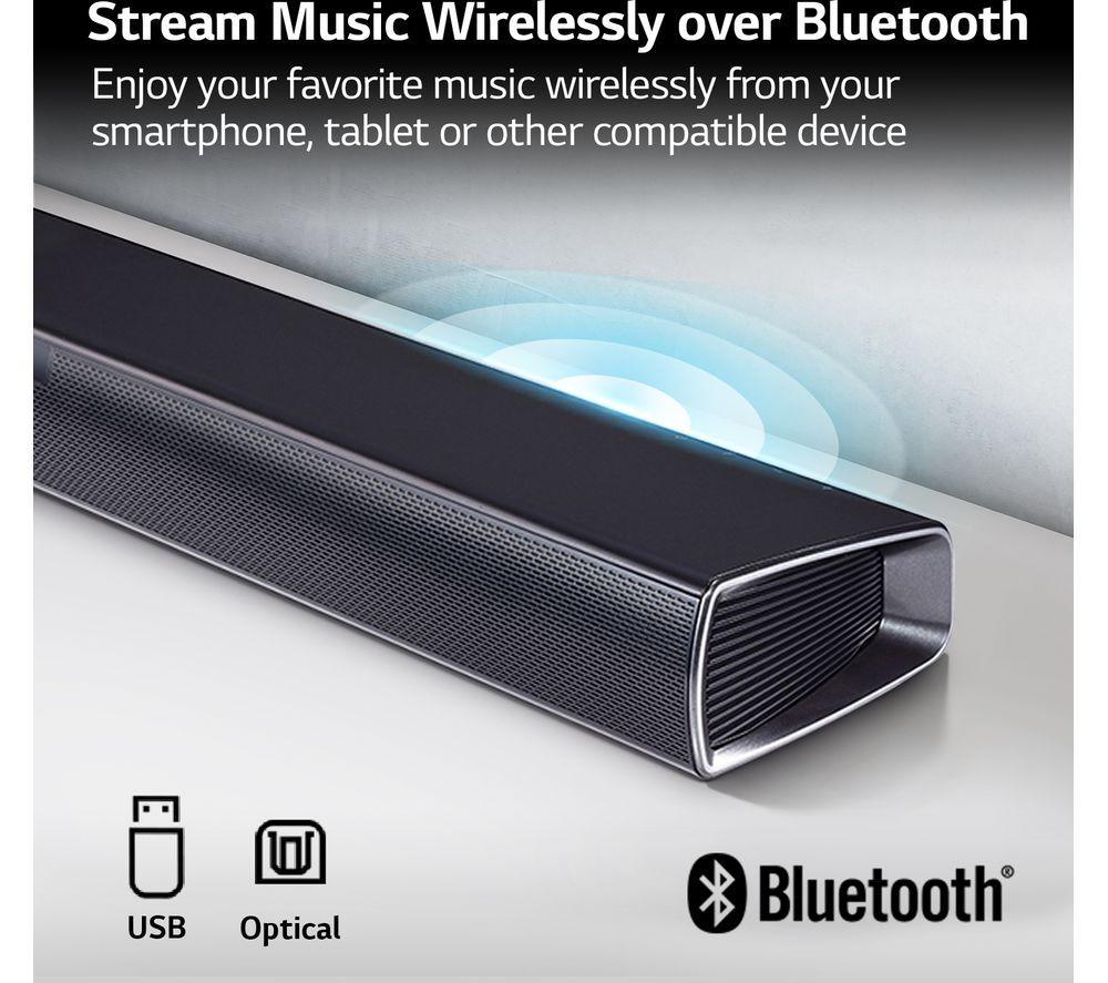 LG SQC1 2.1 Wireless Compact Sound Bar