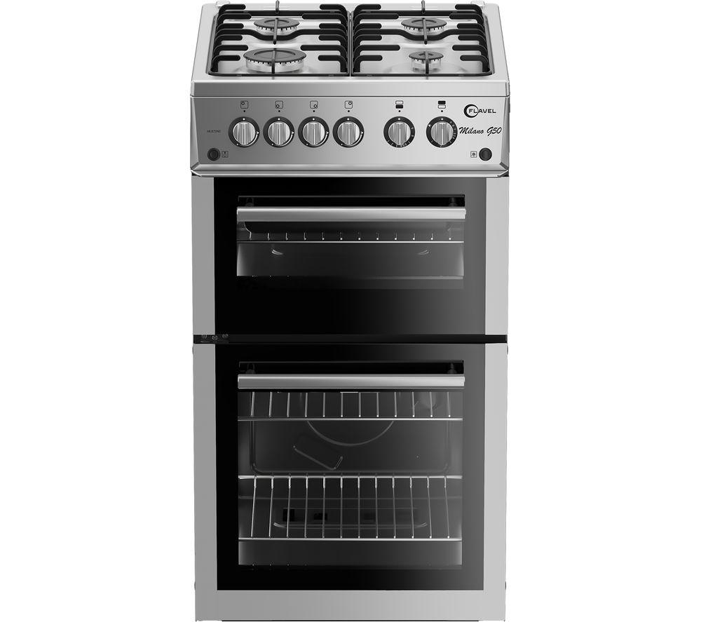 FLAVEL MLB72NDS 50 cm Gas Cooker - Silver