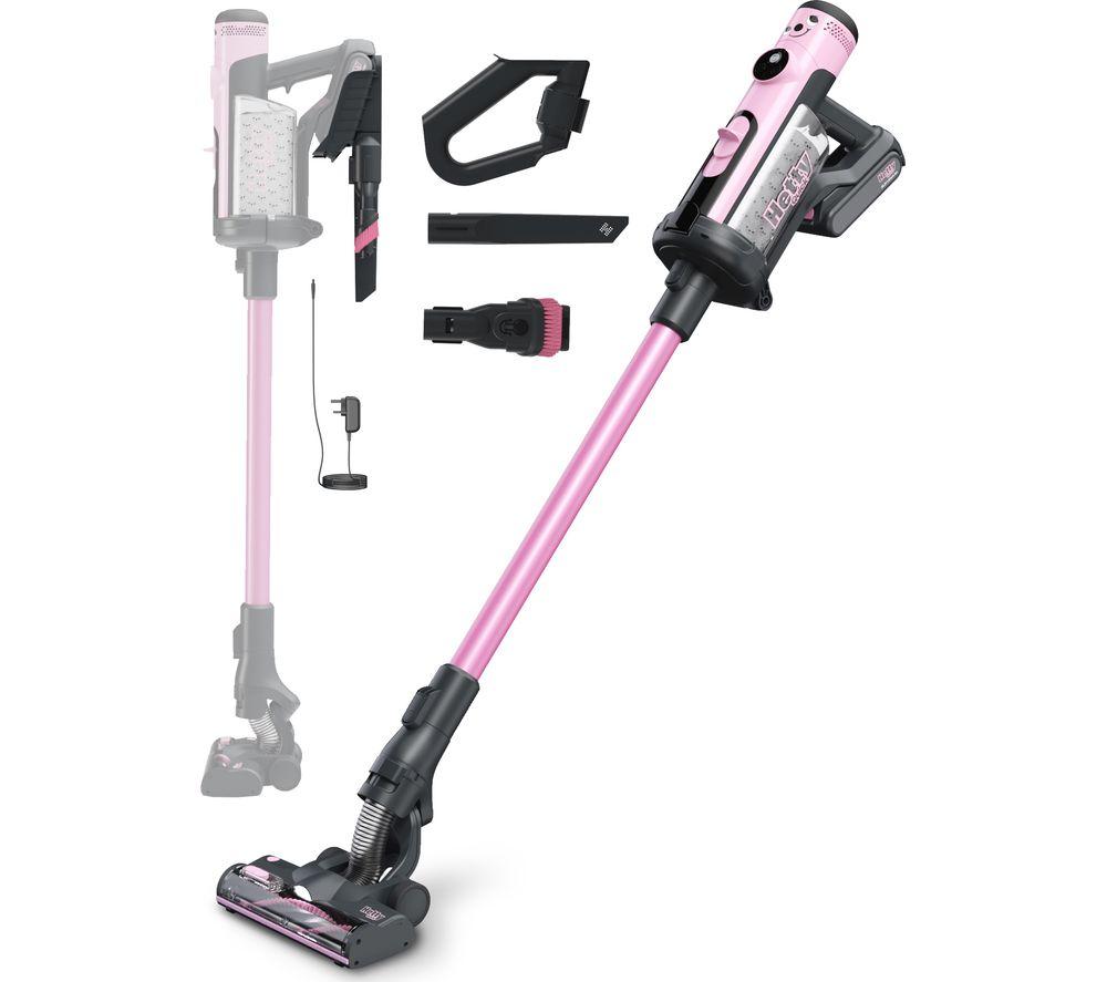 Aspiradora inalámbrica con bolsa NUMATIC Hetty Quick HTY.100 - Rosa
