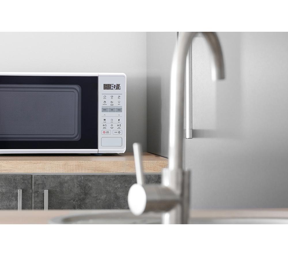 SHARP RS172TW Compact Solo Microwave - White