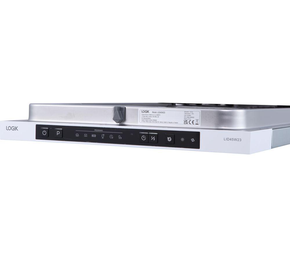 Lavavajillas totalmente integrado LOGIK LID45W23 Slimline